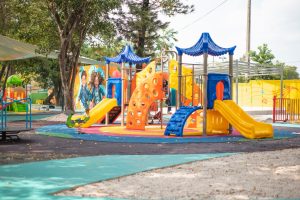 Alcaldía de  Higuey entrega  Parque Infantil “El Mundo de los Colores”, un espacio moderno e inclusivo para la niñez