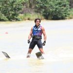 Andrea Pigozzi lográ medalla de oro en modalidad de salto del esquí acuático