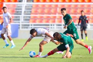 Fútbol: México, Colombia y Cuba con triunfos mínimos JCC  Santo Domingo