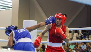 Katherine Bera da al boxeo fominicano la primera medalla de los JCC