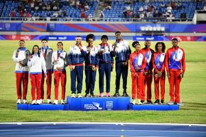 Marileidy impactante: Cuarteta mixta 4×400, oro y nuevo récord Centroamericano y del Caribe   