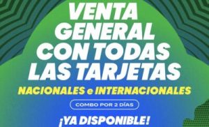 Festival Presidente 2026 anuncia venta general de boletas para todas las tarjetas