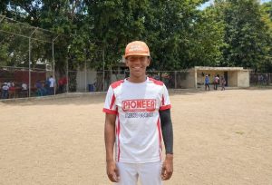 Isaías Martínez líder de bateo 13-14 años, Liga Chino Suazo de la Alcaldía