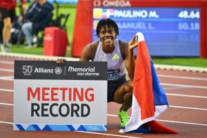 Marileidy Paulino recupera el trono de la Liga Diamante con récord en Bruselas