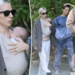 Lady Gaga debuta como mamá