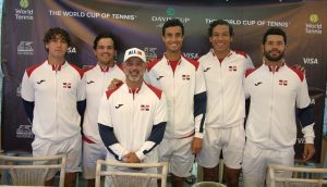 República Dominicana define equipo para enfrentar a Egipto en Copa Davis
