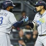 Mesa Jr. lleva a Rays a barrer a Yankees y avanzar a su 1ra SCLA desde el 2020