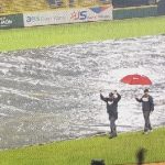 Suspendido otra vez por lluvia juego strellas y Águilas en Santiago